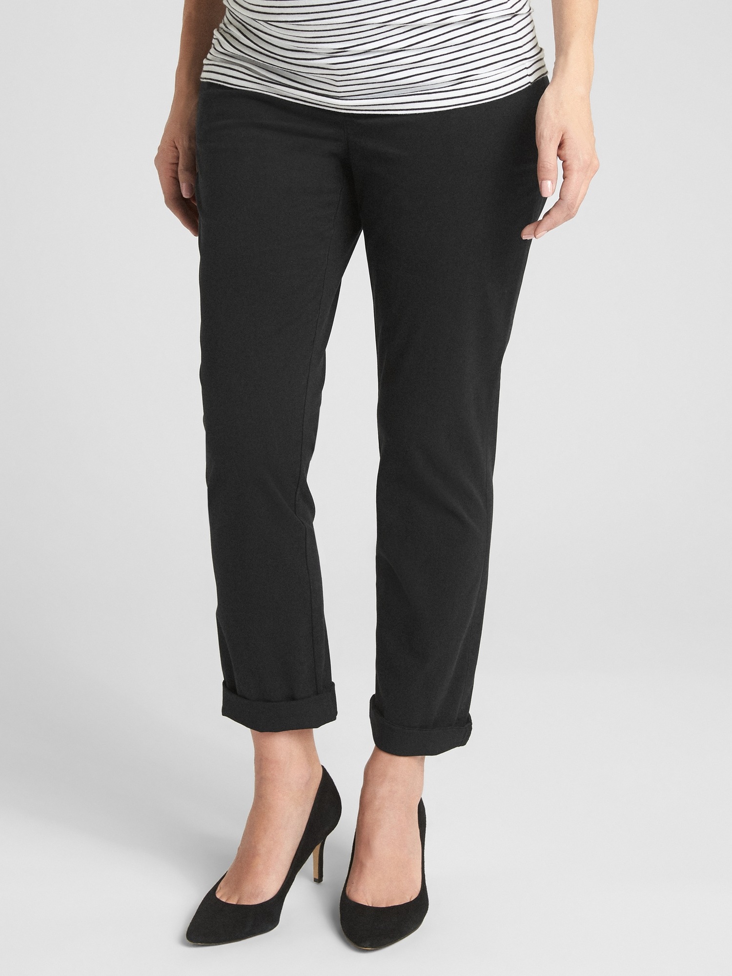 gap maternity chinos