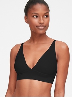 gap seamless ribbed bralette
