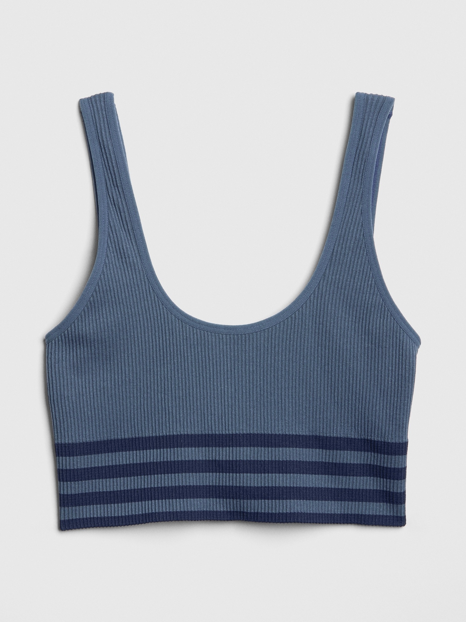 gap seamless ribbed bralette