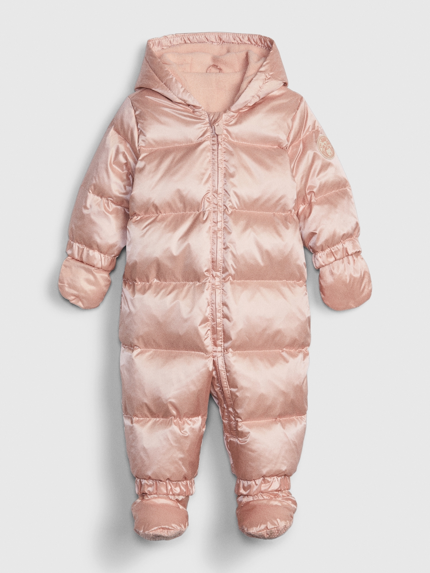 Gap Toddler Girls/' ColdControl Max Long Puffer Jacket Pink Champagne