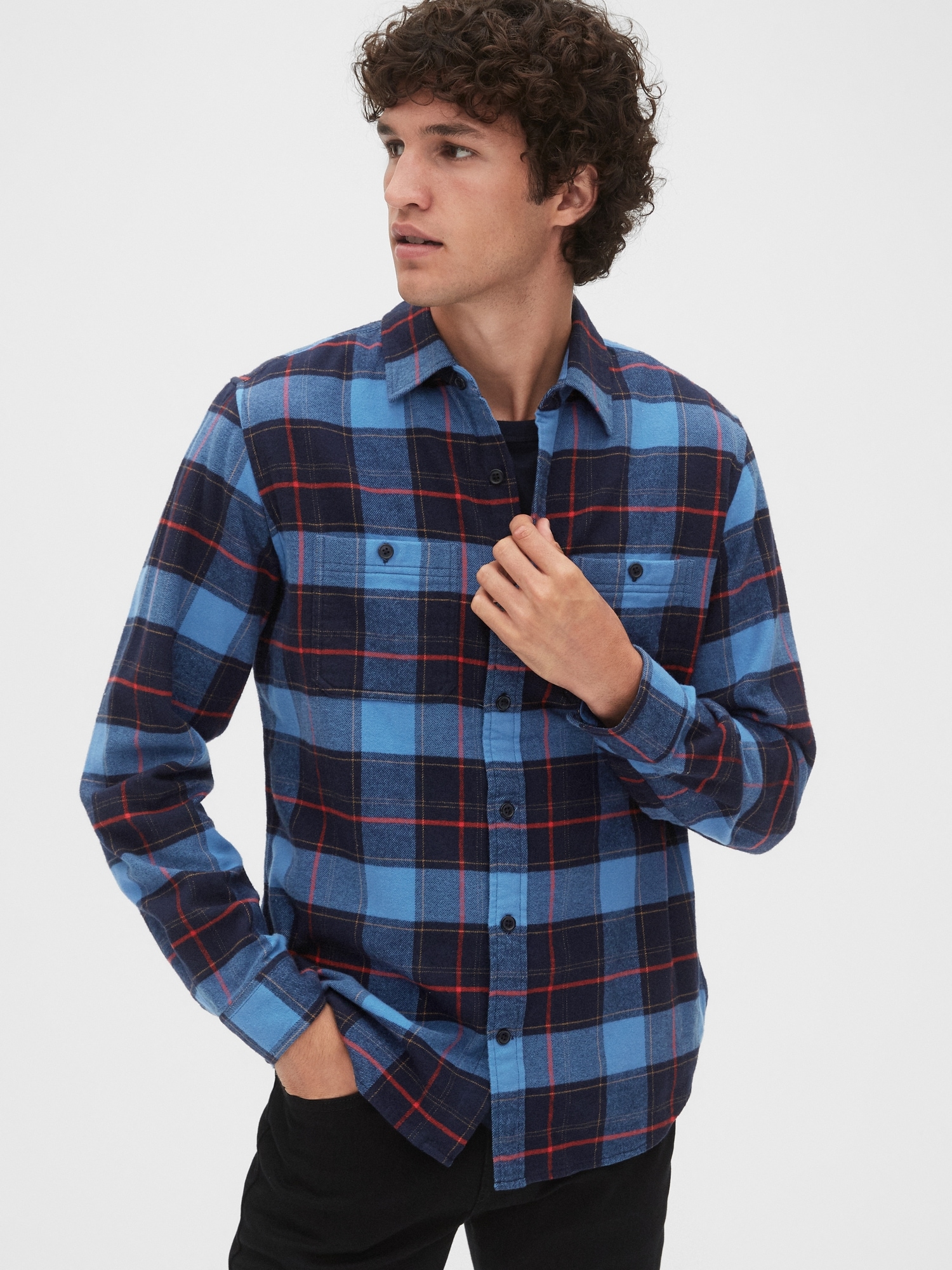 gap flannel