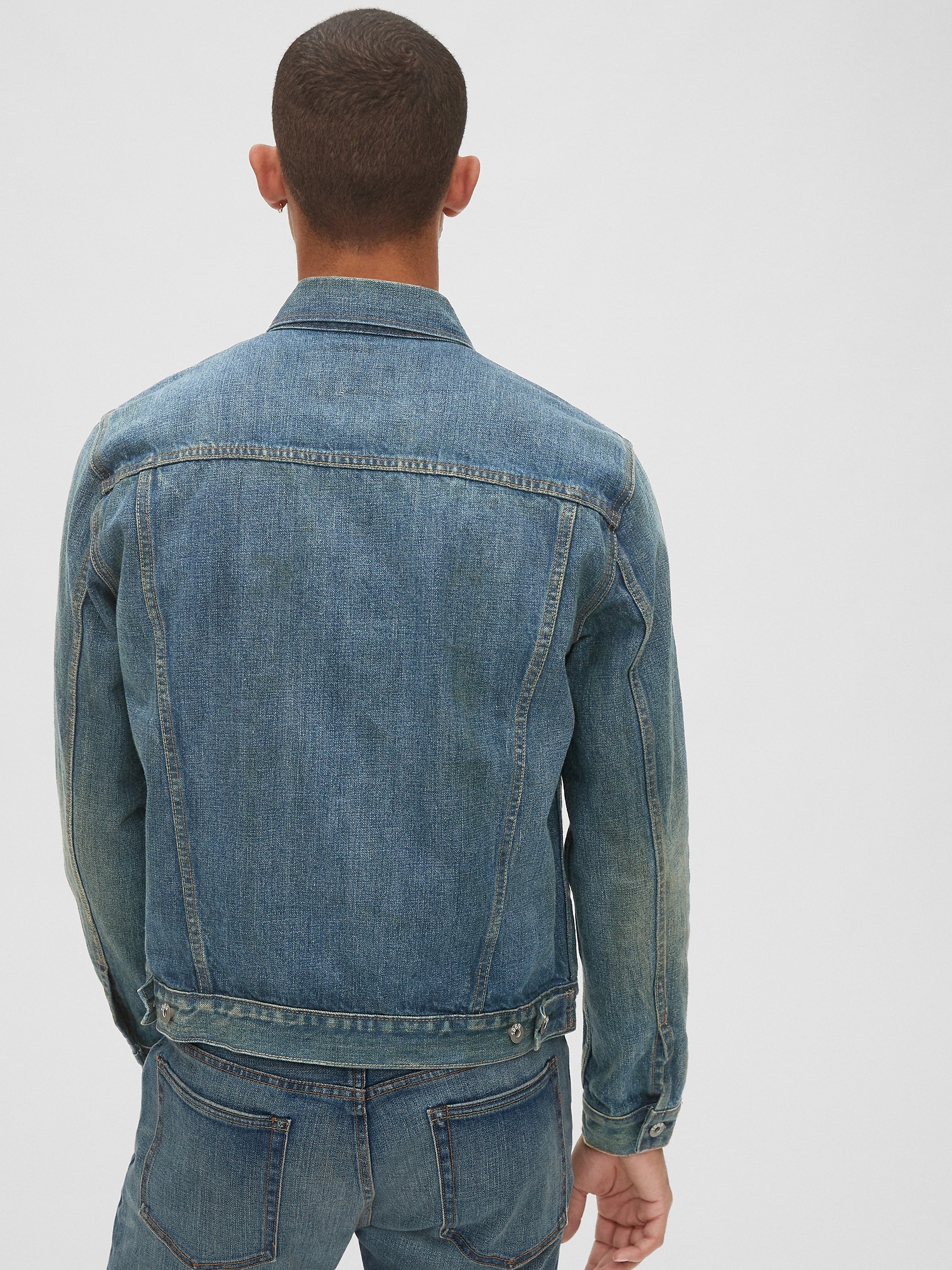 gap selvedge jacket