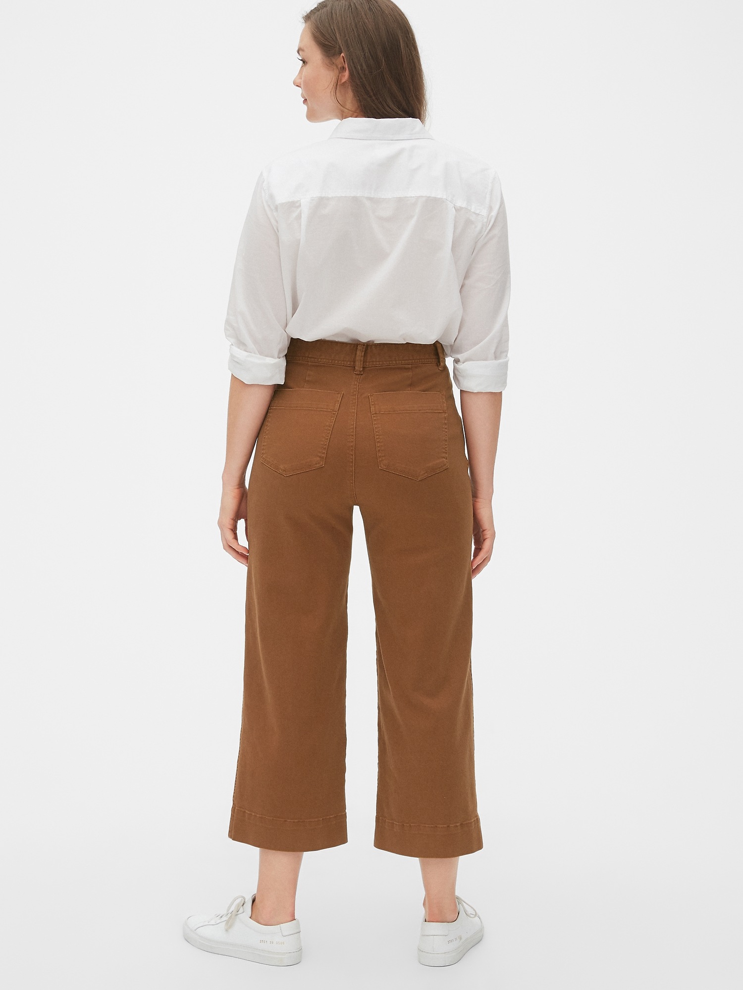 gap wide leg chinos