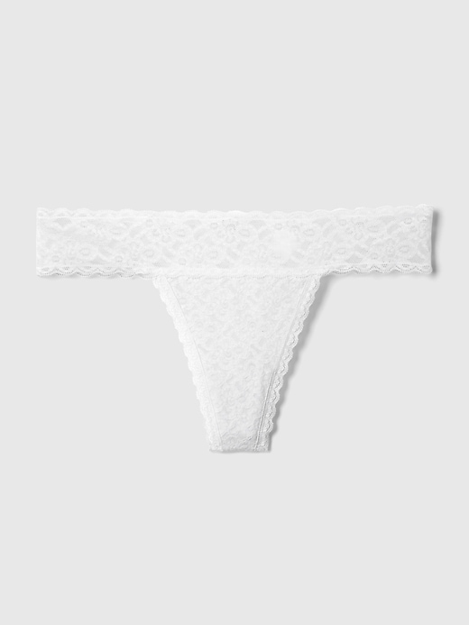 Image number 1 showing, Lace Thong