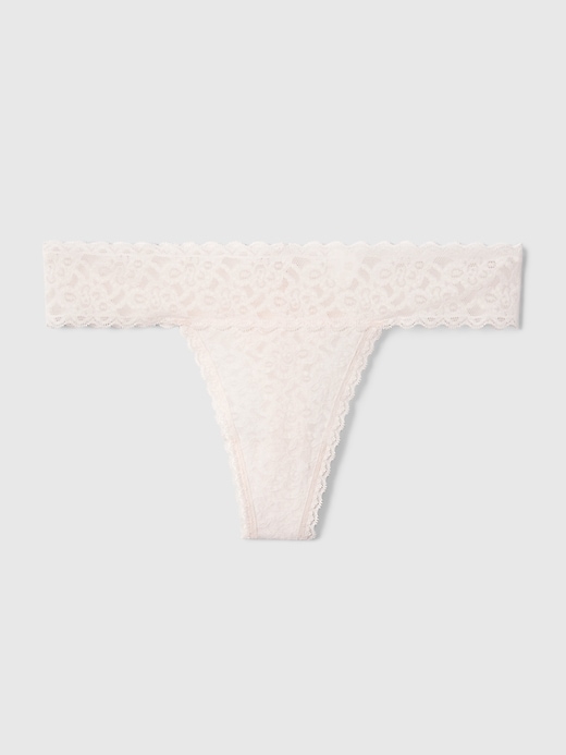 Image number 1 showing, Lace Thong