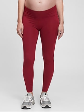 Maternity Recycled Under Belly 7/8 Power Leggings