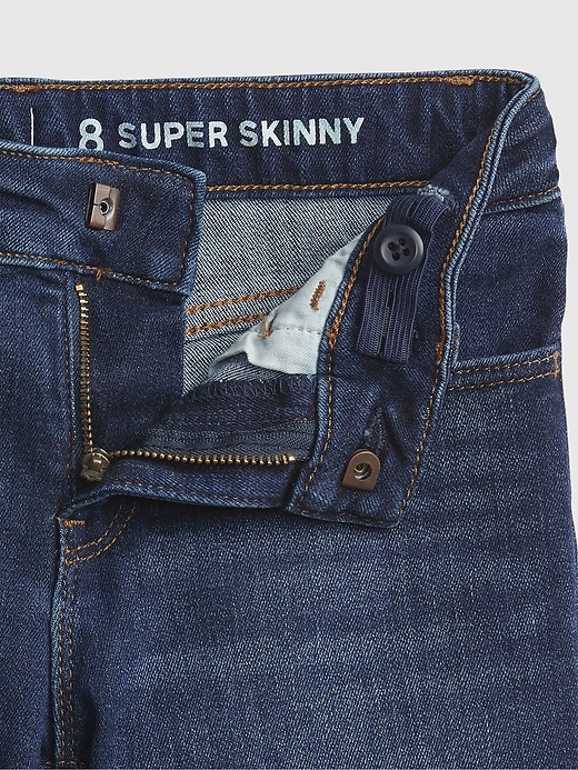 Image number 5 showing, Kids Mid Rise Everyday Super Skinny Jeans