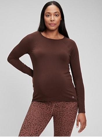 Maternity Breathe Long Sleeve T-Shirt
