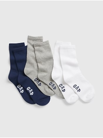 Kids Crew Socks (3-Pack)