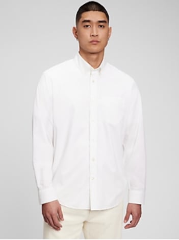 All-Day Poplin Shirt in Untucked Fit