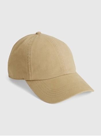 Organic Cotton Washed Baseball Hat
