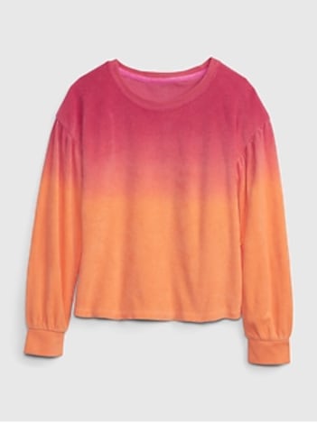 Kids Towel Terry Tie-Dye Top