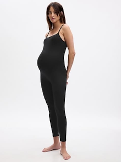Maternity Rib Jumpsuit
