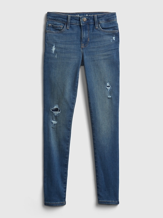 Image number 4 showing, Kids Mid Rise Super Skinny Jeans