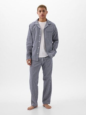 Adult Poplin Pajama Set