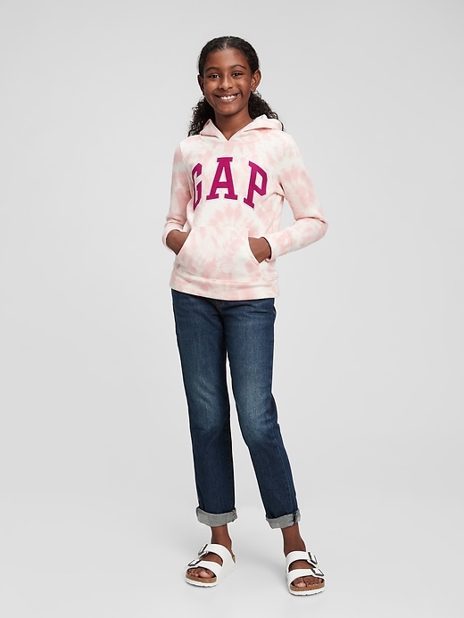 Image number 6 showing, Kids Mid Rise Girlfriend Jeans