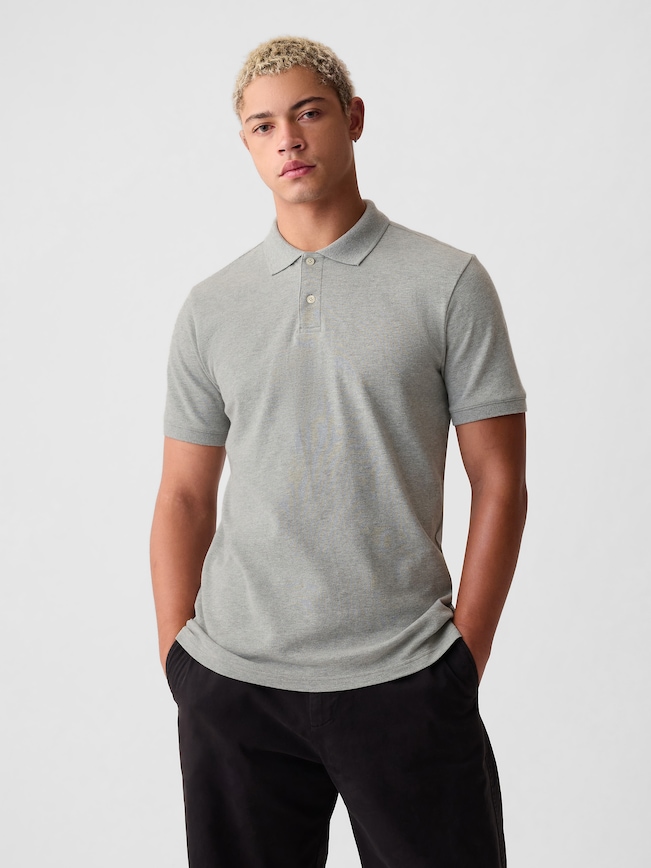 Pique Polo Shirt