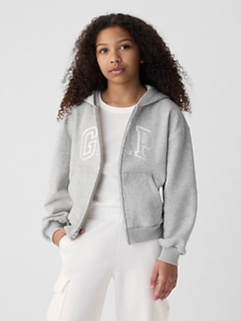 Kids VintageSoft Gap Arch Logo Hoodie