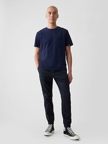 Slim Canvas Joggers