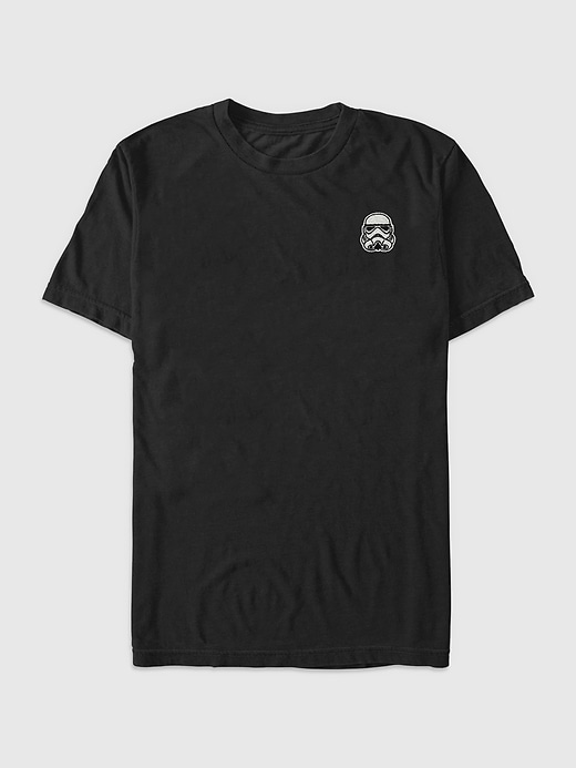 Image number 1 showing, Star Wars Embroidered Storm Trooper Graphic Tee