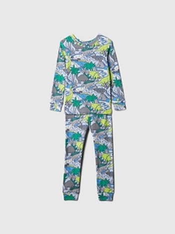 Baby & Toddler Organic Cotton Dinosaur PJ Set