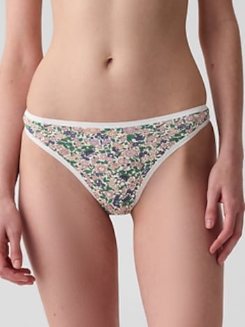 Organic Stretch Cotton Thong