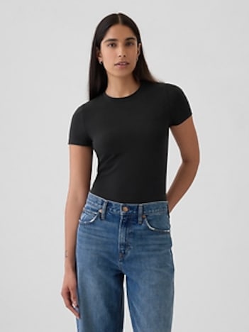 Modern T-Shirt Thong Bodysuit