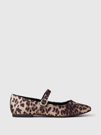Leopard Ballet Flats