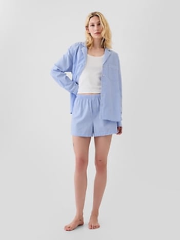 Poplin PJ Boxer Shorts