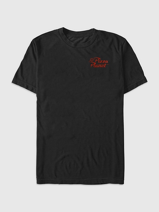 Image number 1 showing, Toy Story Pizza Planet Embroidered Graphic Tee