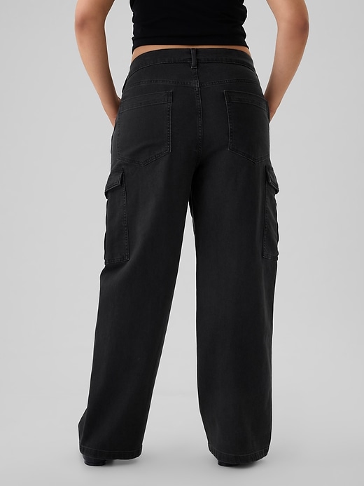 Image number 6 showing, Mid Rise '90s Loose Cargo Jeans