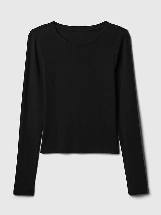 Image number 4 showing, Modern Rib Crop T-Shirt