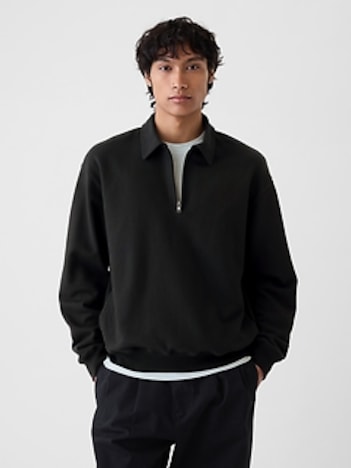 Heavyweight Half-Zip Pullover