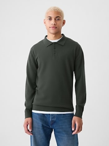 Merino Sweater Polo