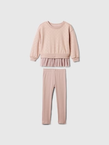 Baby & Toddler VintageSoft Tulle Sweatshirt Set