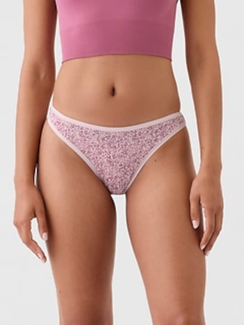 Organic Stretch Cotton Thong