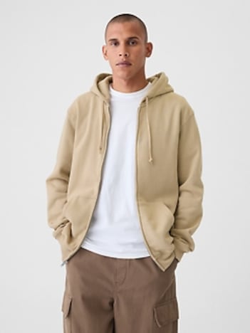 VintageSoft Zip Hoodie