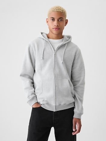 VintageSoft Zip Hoodie
