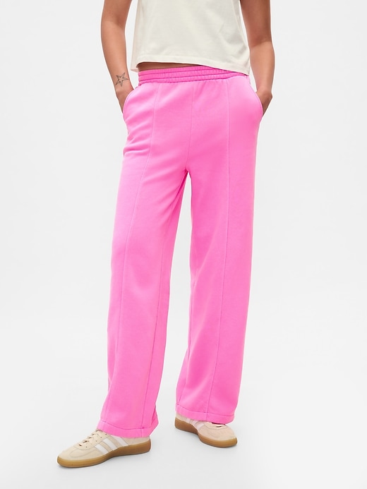 Image number 2 showing, VintageSoft Seamed Straight Sweatpants