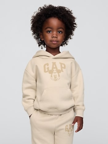 Gap × Disney Baby Vintage Soft Mickey Mouse Logo Hoodie