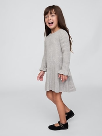 Baby & Toddler CashSoft Rib Sweater Dress
