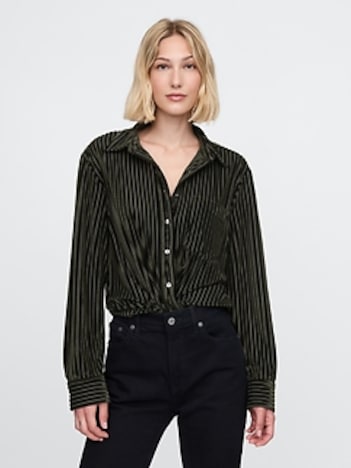 Velvet Relaxed Shirt