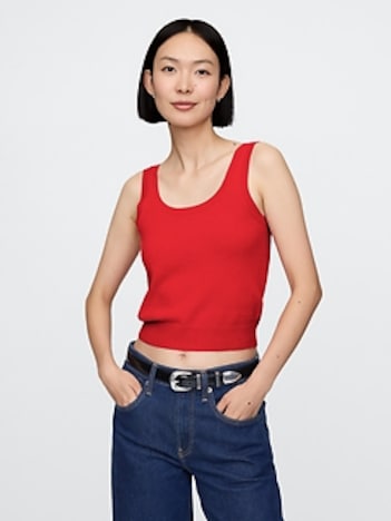 CashSoft Cropped Tank Top