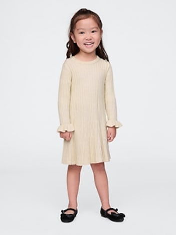 Baby & Toddler CashSoft Rib Sweater Dress