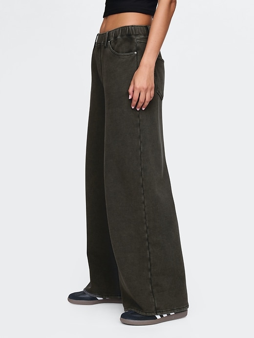 Image number 3 showing, Heavyweight Baggy Sweatpant Jeans