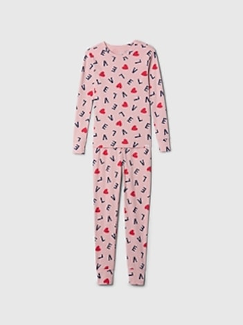 Kids Organic Brushed Cotton PJ Set
