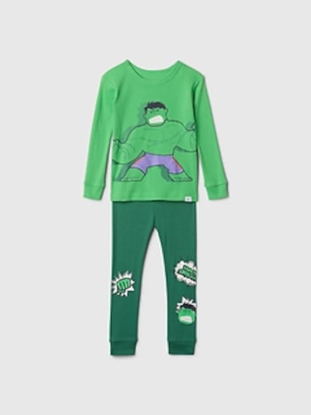 Baby & Toddler Marvel Organic Brushed Cotton PJ Set