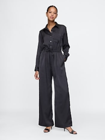 Recycled Satin Jumpsuit