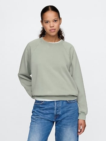 VintageSoft Raglan Sweatshirt