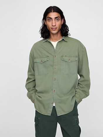 UltraSoft Denim Big Shirt